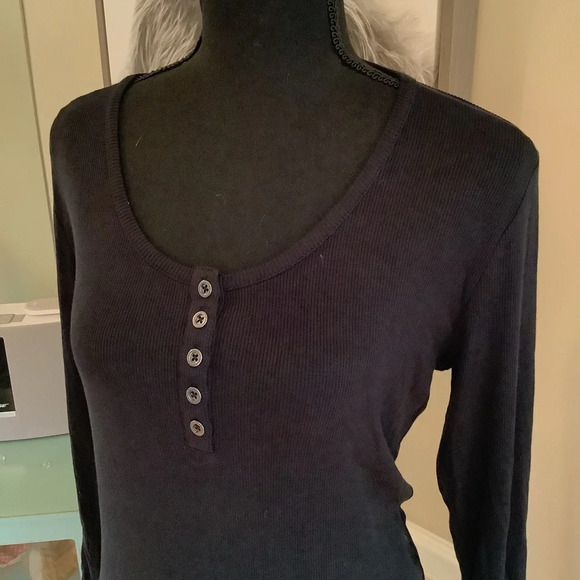 #113 NWT Threads For Thought Long Sleeve Ribbed Maxi Size Large - Picture 9 of 12